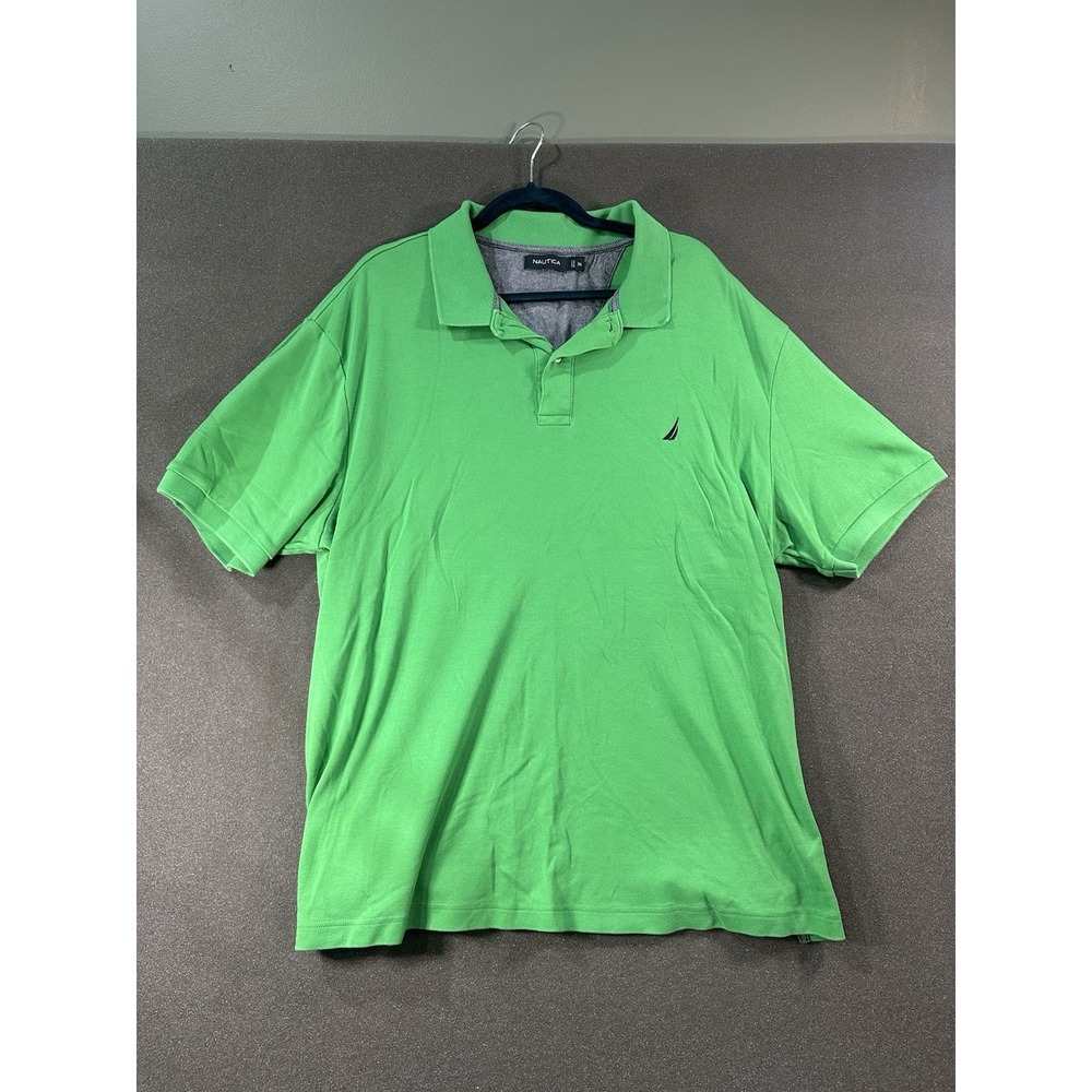 nautica Green 2XL Polo